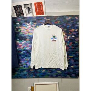 Vintage 1994 Snowmass Balloon Festival Long Sleeve Shirt Hanes Beefy-T White L